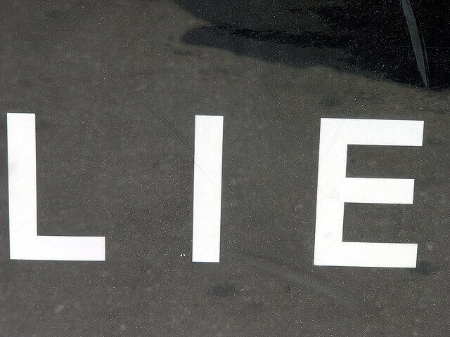 How to tell if someone is lying